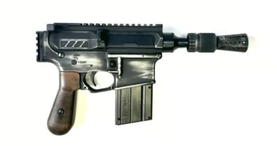 CMMG MK4 DL-44 Blaster 22LR Semi-Auto Pistol with Battleworn Armor Black Finish - $935.99 