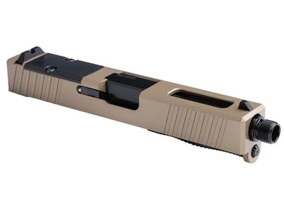 Precision Defense Compact 19 Handgun Slide - FDE - Fits GLOCK 19/SCT/Polymer80 - $159.99 