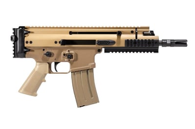 FN SCAR 15P 5.56 NATO Semi-Auto Pistol with 7.5 Inch Barrel and FDE Finish - $2199.99 (Add To Cart) 