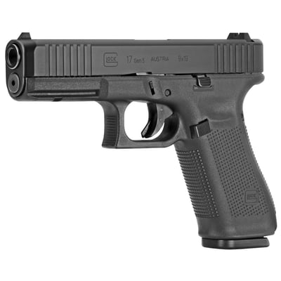 GLOCK G17 G5 9mm 4.5in Black 17rd - $536.75 (Free S/H on Firearms)