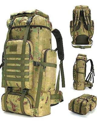 70L Camping Hiking Military Tactical Backpack Outdoor Water-Repellent Adjustable Sport Bag - $31.99 + FREE Shipping