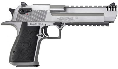 Magnum Research Mark XIX 50 AE 6" Barrel Stainless 7rd - $1886.36 (FREE Shipping on Firearms)