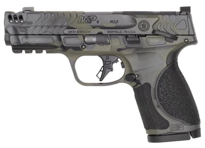 Smith & Wesson M&P9 M2.0 Compact 9mm 4.22" 15rd OR Pistol, 2 Mags, Black Multicam - $899.99