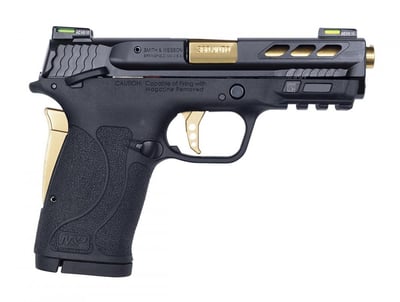 S&W Performance Center M&P380 Shield EZ M2.0 .380 ACP Pistol, Gold Barrel - $499.99
