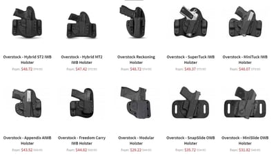 Take 35% OFF Overstock Holsters