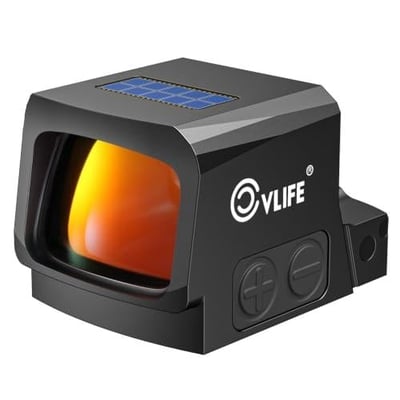30% off CVLIFE BearMight Enclosed Solar Multi Reticle Red/Green Dot Sight for RMSC 3000G Shockproof,Motion Awake,2 MOA Red Dot& 32/40 MOA Circle,7075-T6 Aluminum,Adapter Plate for RMR/MOS/ Picatinny Base w/code ZF9QOSLS - $132.99 + FREE Shipping
