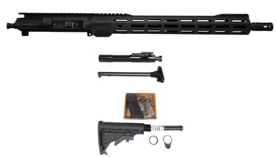 Father's Day Sale KG Defender III 5.56 or 300 Blackout Scalloped 16" Rifle Upper Bundle M-LOK - $299.99