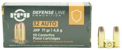 Prvi Partizan (PPU) 32 Auto 71-Gr. JHP 1000 Rnds - $399