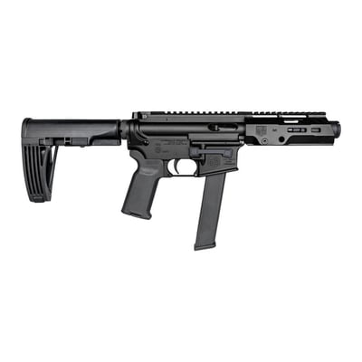 Diamondback 9mm AR Pistol, 4" Barrel, w/6" M-LOK anti-rotation S-Rail, Black - $774 
