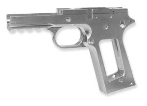 Stealth Arms 1911 Raw .45 ACP Full Size Tactical Government 70 Series Aluminum 80% Frame Blank US Patriot Armory - $124.99