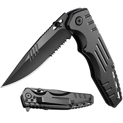 KEXMO Pocket Knife for Men Women, 3.26'' with Clip - $8.49 w/code "3WTHZYNN" (Free S/H over $25)