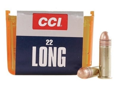 CCI 0029 Long HV 22 Long Copper-Plated Round Nose 29 GR 100Box/50Case - Flat Rate Shipping!! - $10.89