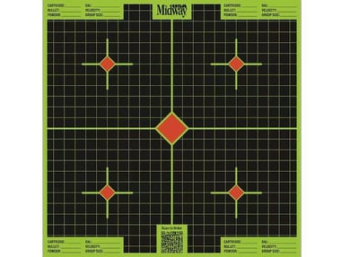 MidwayUSA Load Development Reactive Target 12" 15PK - $7.49 (Free Shipping on $100+ Orders)