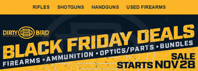 Black Friday Deals! @Dirty Bird Industries  (FREE Shipping over $50)