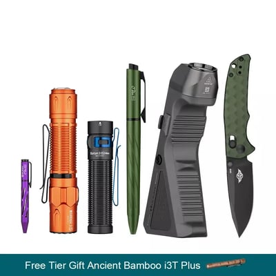 Olight January Megapack #3 - $292.76 + FREE i3T Plus Ancient Bamboo (auto added to cart) (Free S/H over $49)