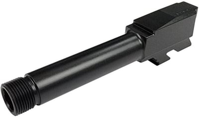 DMA Inc. Threaded Match Barrel for Glock 43 Pistols 1/2x28 BLACK NITRIDE - $76.99 
