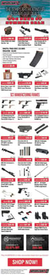 AR15Discounts Dog Days of Summer Sale - Deals from $3.95 - Bare Bones Lower Build Kits from $49.95 (Free S/H over $175)