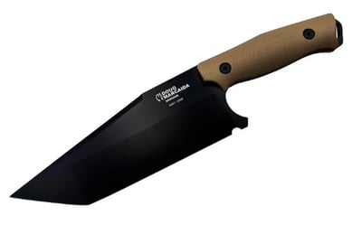 Doug Marcaida Serbian Cleaver Grande Fratello, 8.5" Steel Blade, Leather Sheath - $119.99 