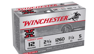 Winchester Super-X Turkey Loads Shotshells 12 Gauge #5 2.75" 1-1/2 oz. 10 Rounds - $9.99 (Free S/H over $50)