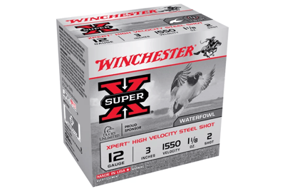 Winchester Super-X Xpert Hi-Velocity Waterfowl Steel Shotshells - 12 Ga. - #4 Shot - 250 Rounds - $129.99 (Free S/H over $50)