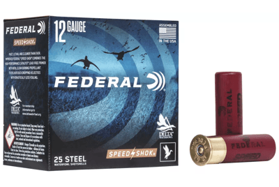Federal Premium Speed-Shok Waterfowl Load Shotshells 12 ga. 250 Rounds - $129.99 (Free S/H over $50)