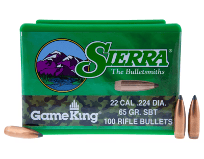 Sierra GameKing Rifle Bullets - 7.62mm (.308)/30 Caliber - 150 Grain - 100 Rounds - $35.99 (Free S/H over $50)