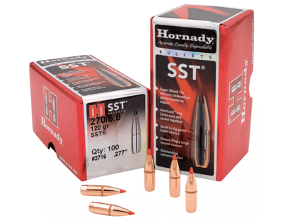 Hornady SST Bullets - .30 Caliber - 150 Grain - 100 Rounds - $36.99 (Free S/H over $50)