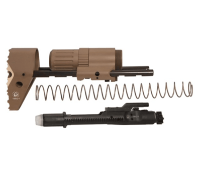 Troy M7A1 PDW Stock Assembly AR-15, Flat Dark Earth - $249.99 Shipped