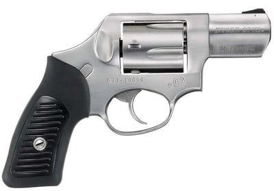 Ruger SP101 Standard 357 Mag 2.25" 5 Round Black Rubber w/Synthetic Insert Grip Stainless Steel - $599.99 