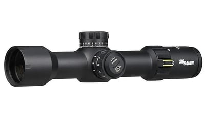 Sig Sauer TANGO DMR, 2-12X Magnification, First Focal Plane, MRAD Illuminated Milling 2.0 Reticle, 42mm Objective, 30mm Main Tube, Black - $679 
