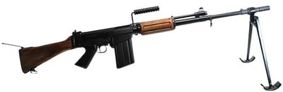 DS Arms SA 58 FALO Semi Automatic Rifle 7.62x51mm NATO 21" Matte Threaded Barrel Black Frame Walnut Pistol Grip - $2299 (Free Shipping on $100+ Orders)
