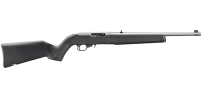 Ruger 10/22 22 LR Rifle 16.40" Black with Satin Stainless - $299.99 + Free Shipping