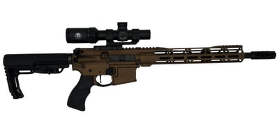 HAVOC TCS Match Grade 7.62X39 16" Nitride Rifle / 1:10 Twist / 12" MLOK Scalp / Midnight Bronze - $1499.99
