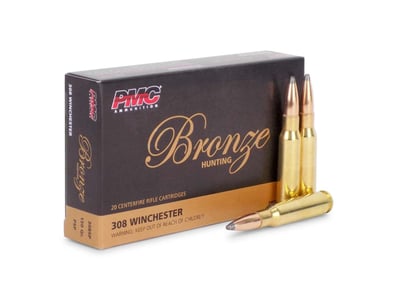 PMC Bronze 308 Winchester 150 Grain PSP 80 rounds Range Bundle (Limit 1) - $70.95 