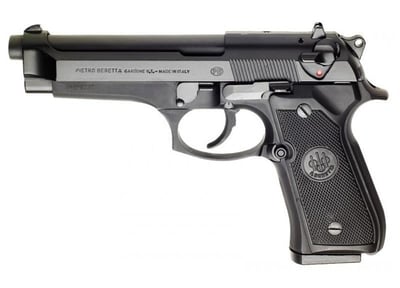 Beretta 92 FS Italy 9mm 4.9" 15+1 Syn Grip Black - $699.99 (Buyer’s Club price shown - all club orders over $49 ship FREE)