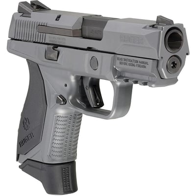 Ruger American Compact Pro Black .45 ACP 3.75" Barrel 7-Rounds 3-Dot Sights - $369.59