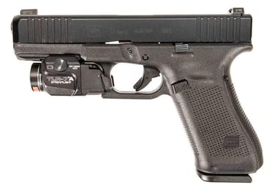 GLOCK G17 Gen5 9MM 4.49" 17rd w/ Ameriglo Night Sights + Streamlight TLR-7A POLICE TRADE-IN - $479.99 (FREE Shipping on Firearms)
