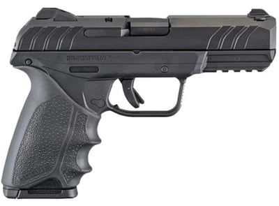 RUGER Security-9 9mm Luger 4" BBL (2)10RD Mag W/Hogue Grip Sleeve - $209.99