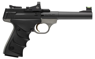 Browning Buck Mark Practical 22 LR 5.5" 10rd w/ Crimson Trace Red Dot - $359.99 