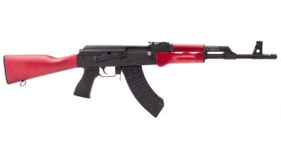 Century Arms VSKA AK-47 Semi Automatic Rifle 16.5" Barrel 762X39 ,30 Round U.S. Palm Magazine, Red Wood, Chevron Brake - $599.99 