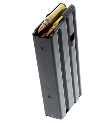 DuraMag AR-15 Magazine .223 Remington, 5.56x45mm, 300 Blackout, 20 Rounds, Steel, Black/Orange - $11.89 (Free Shipping on $100+ Orders)