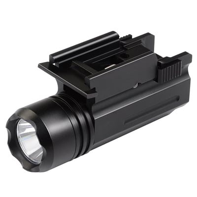 Niniso Tactical LED Pistol Flashlight 200 Lumen Full Size Compact Weaver Mount Quick Release - $11.50 + FS over $49 (Free S/H over $25)