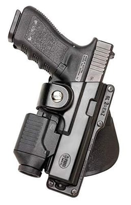 Fobus GLT17 Tactical Paddle Holster, Fits Glock 17,22,31 with Rail Mounted Laser or Light, Right Hand , Black - $26.9 + FREE Shipping