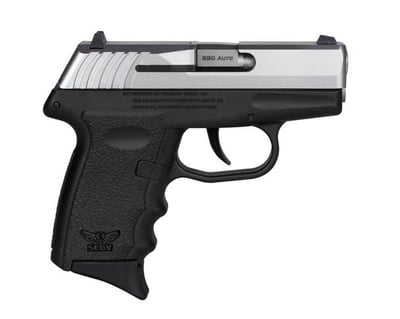 SCCY CPX-3 Gen3 Stainless / Black .380 ACP 2.96" Barrel 10-Rounds No Safety - $181.98