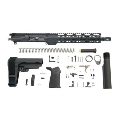 PSA 10.5" Pistol-length 300AAC 1/8 Phosphate 10" Lightweight M-LOK MOE EPT SBA3 Pistol Kit - $429.99