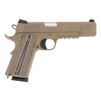 Tisas USA 1911 Raider 9mm Pistol 5" 9rds, Flat Dark Earth - Compact Design - $439.99 