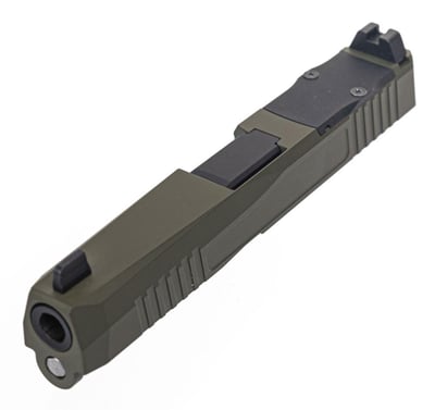 PSA Dagger Complete RMR Cut Slide Assembly With Non-Threaded Barrel, Extreme Carry Cuts, Sniper Green - $159.99