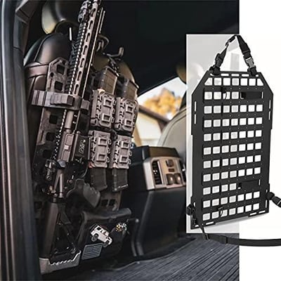 Rigid MOLLE Panel Vehicle Car Back Seat Organizer 14.2in x 23.4in - $76.95 (Free S/H over $25)