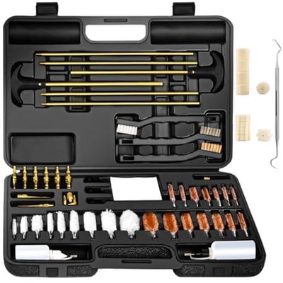BESTNULE Universal Gun Cleaning Kit with Brass Rods and Portable Case - $37.99 + FREE Shipping