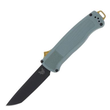 Benchmade Shootout Automatic OTF Single Edge Knife 3.5in Plain Sage Green Grivory - $249.95 (Free S/H over $95, excl. Ammo, Flamm.)